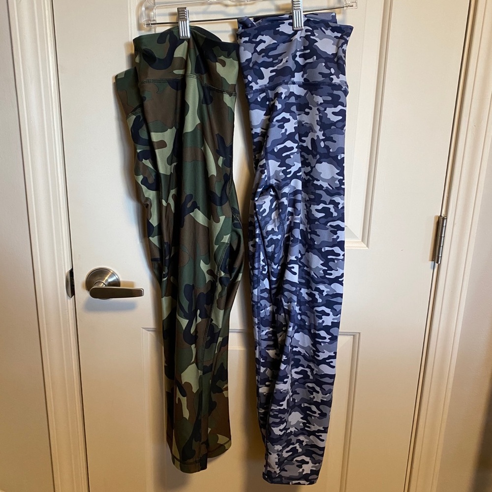 Two Camouflage leggings